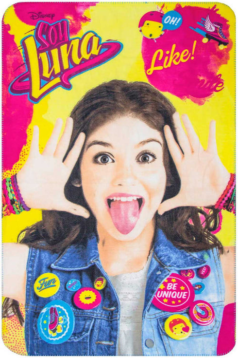 Kids’ Character Fleece Blankets – Soft Cozy Throws