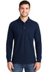 Men's Long Sleeve Polo Collar Shirt