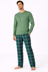 Mens Long Sleeve Lounge Set - Pyjama Set