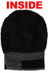 Men’s Fleece Lined Winter Beanie Hat - Warm Knit Cap