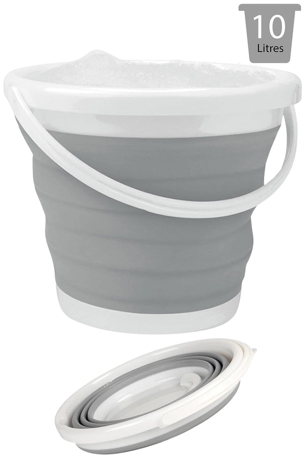 Foldable Silicone Bucket With Handle