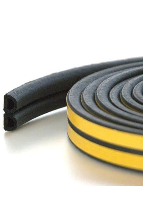 2 Pack D-Shape Seal Strip Foam Tape for Door Window