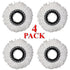 Spin Mop Refill Heads Replacement Pads - Compatible Microfiber Mop Heads – 2, 4, 6, 8, or 10 Pack
