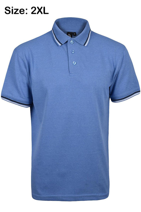 17 Pack Men’s Polo Shirts Assorted Colours - From £3.00 Per Unit