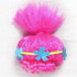 Girls Trolls Princess Poppy Costume with Wig | Kids Colorful Dress-Up Outfit for Halloween & Parties