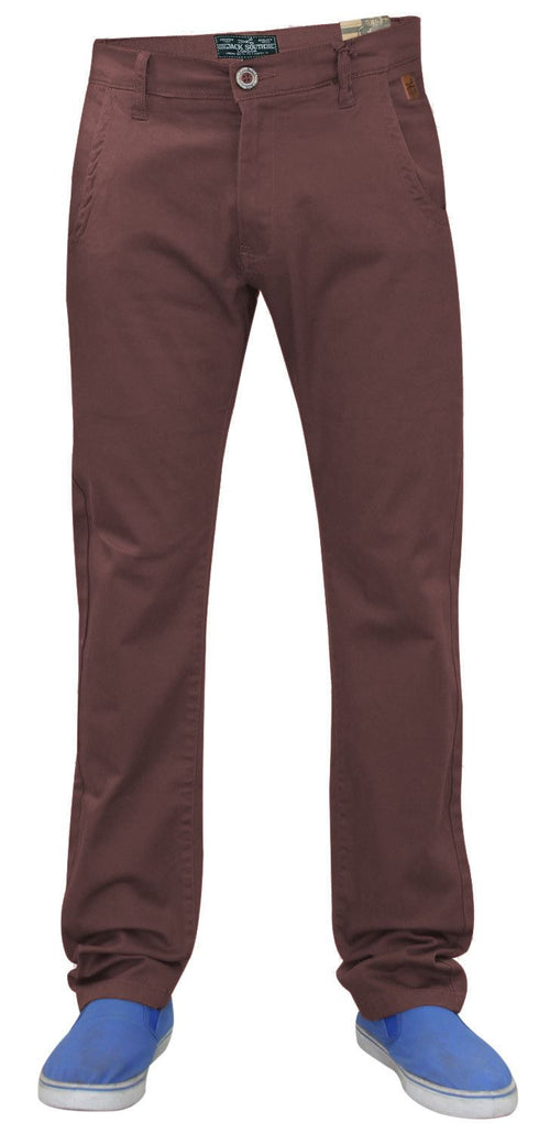 Men’s Casual Pants – Slim Fit Cotton Chinos
