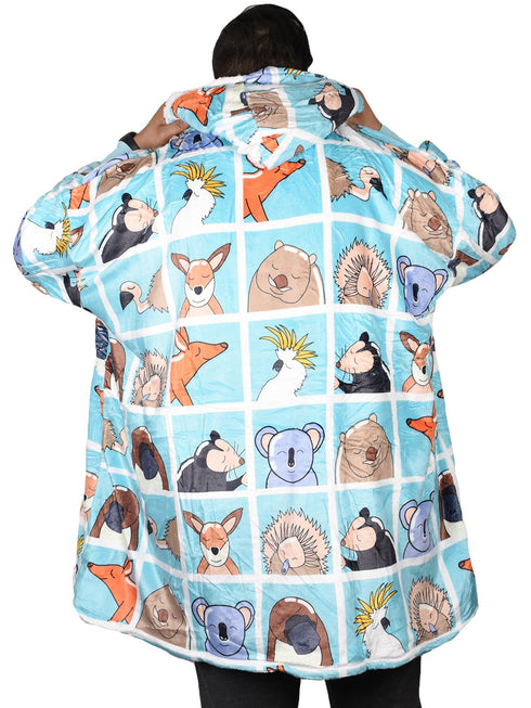 Cozy Unisex Blanket Hoodie - Ultimate Comfort and Warmth for All Genders