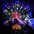 Solar LED Firework Garden Lights – 90 LEDs Starburst Pathway Stakes