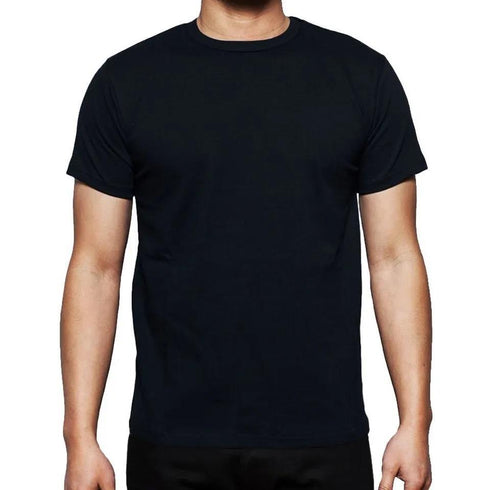7 Pack Mens Plain Polycotton T-shirt