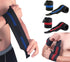 1 Pair Elastic Wrist Wraps For Strength Training & Gym