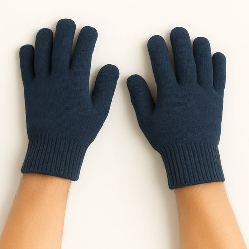 6 Pack Men’s Winter Gloves – Warm Knit Gloves for Cold Weather