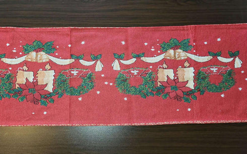 Christmas Table Runner Candle
