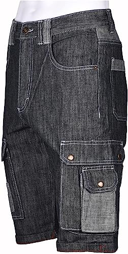 Kid's Denim Cargo Shorts – Casual Jean Shorts with Pockets