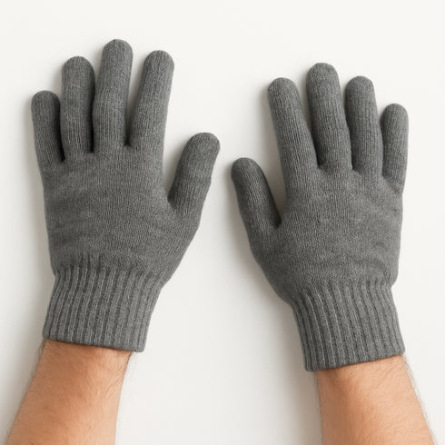 6 Pack Men’s Winter Gloves – Warm Knit Gloves for Cold Weather