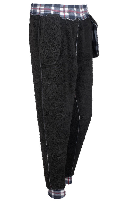Women’s Plaid Thermal Pajama Bottoms – 25 or 50 Pack