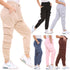 Women’s Cargo Jogger Trousers with Pockets
