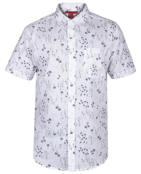 6 Pack Mens Beach Hawaiian Shirt Short Sleeve Summer Shirt