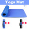 Non-Slip Yoga Mat for Exercise & Fitness With Carry Strap
