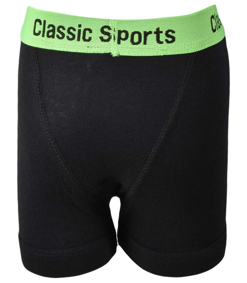 Boys Cotton Boxer Shorts 3 to 5 Years - 3/6 Pack