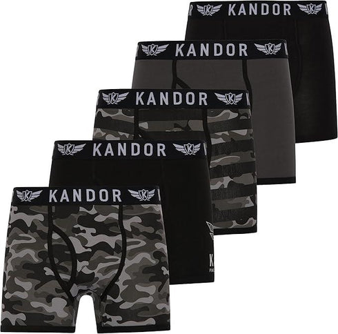 Kandor Men’s Boxer Briefs Multipack Box