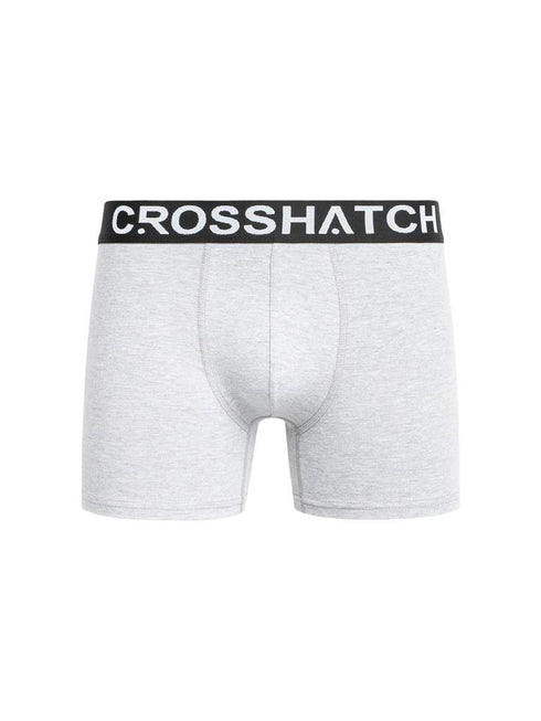 Crosshatch Men's Single Pack Boxer Paulsen Marl
