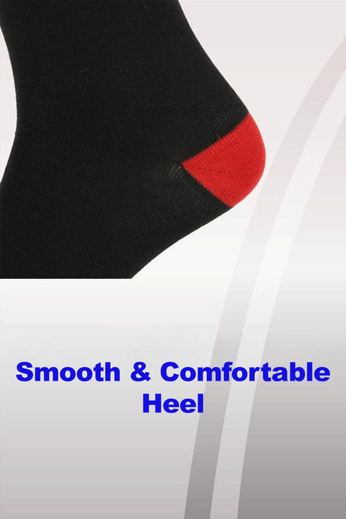 Mens Designer Cotton Formal Socks - 6/12 Pack