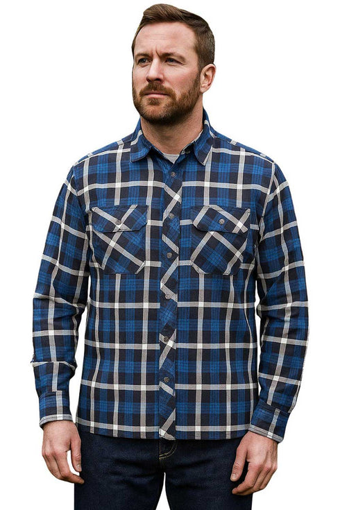 Men’s Classic Button Up Flannel Shirt