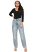Womens Straight Leg Jeans