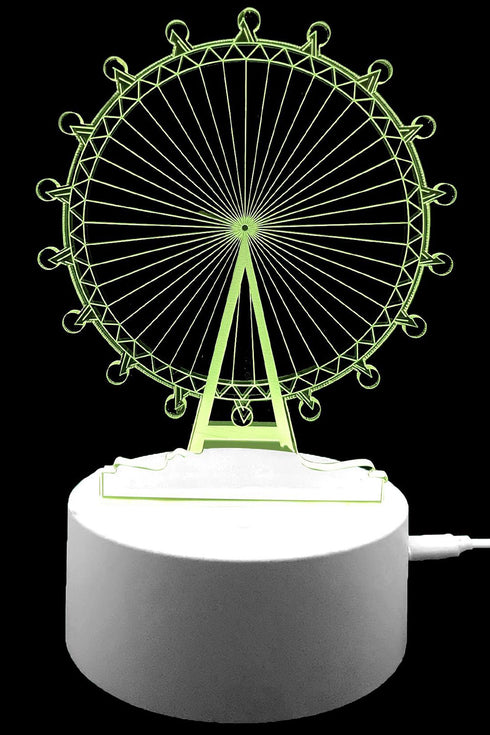 Wholesale 3D LED Lamps – 20 Pack or 40 Pack Assorted Acrylic Night Lights - From £2.24 Per Unit