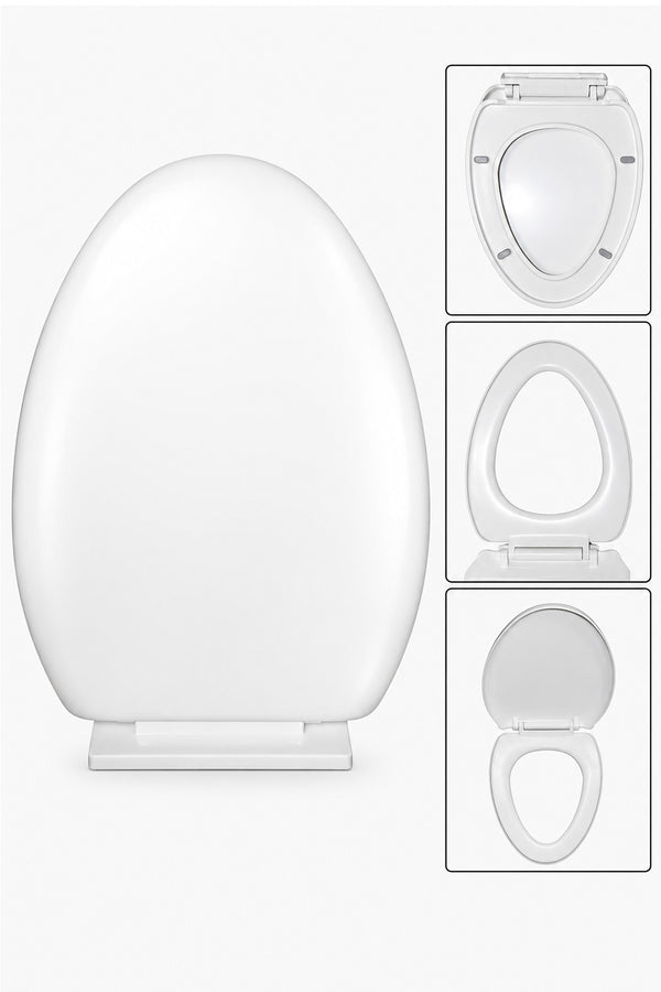 Soft Close Oval Shaped Toilet Seat