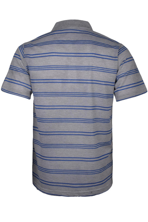 Mens Striped Polo Collar Shirts
