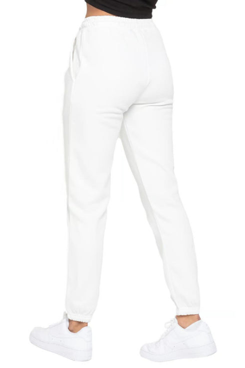 Womens White Pullover Tracksuit