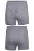 6 Pack Mens Plain Boxer Underwear