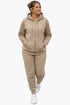 Women’s Hooded Tracksuit Set – Zip Up Hoodie & Joggers Lounge-wear Set