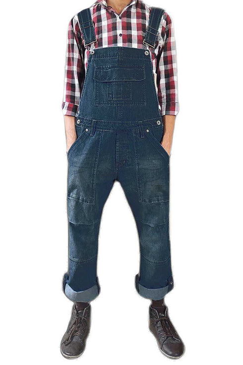 Unisex Denim Dungarees
