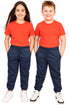 Kids Breathable Fleece Jogging Bottoms