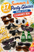 37 Pack Mixed Summer & Party Glasses - From 67p Per Unit