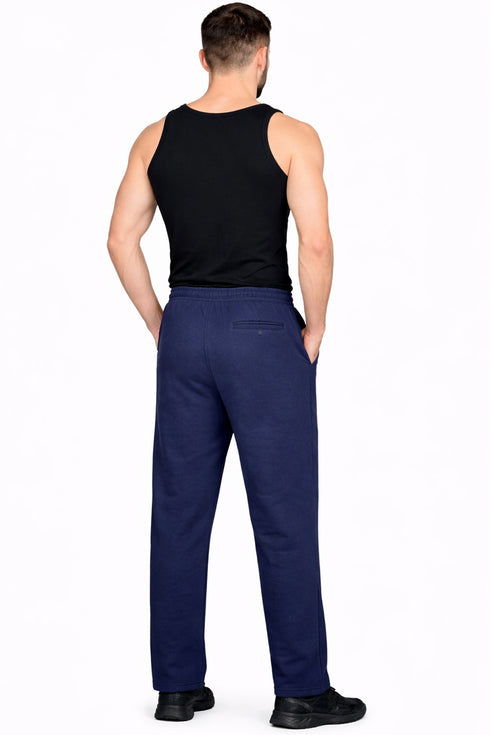 Mens Open Hem Jogging Bottom
