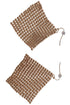 50 Pack Diamond shaped Artificial Lalana Earrings - From 49p Per Unit