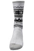 Men Calf Length Lite Fairisle Socks - 406B