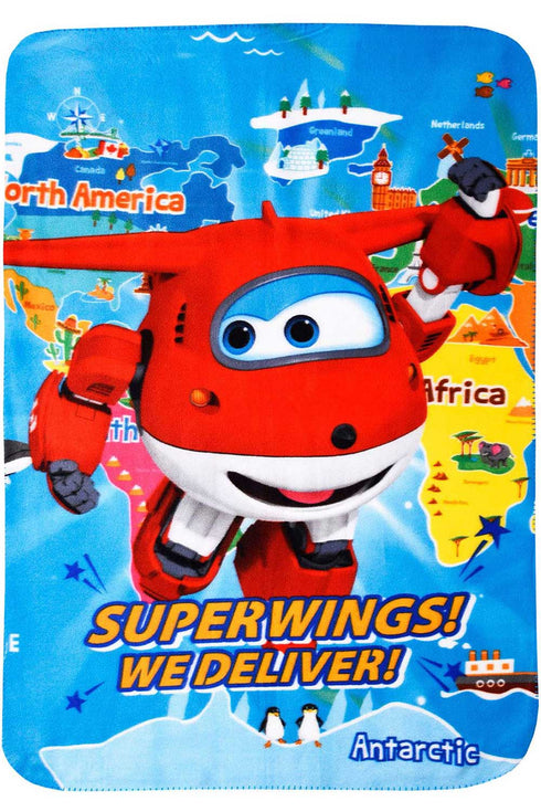 Kids’ Character Fleece Blankets – Soft Cozy Throws