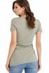 Womens Longline Silhouette Plain T Shirt
