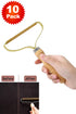 10 Pack Bulk Portable Lint Remover - Manual Fuzz Shaver for Clothes & Carpet