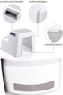 Two-Step Stool with Non-Slip Surface – Bathroom, Kitchen, and Home Use