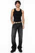 Men’s Dark Wash Loose Fit Jeans