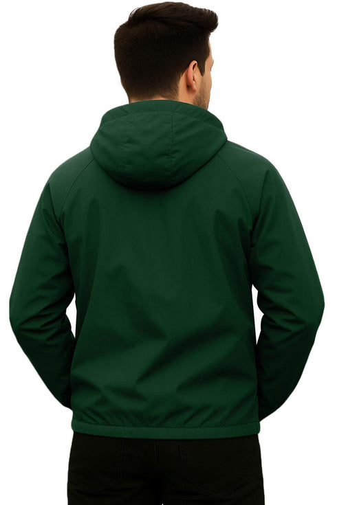Men’s Lightweight Water Resistant Jacket | Hooded Windbreaker