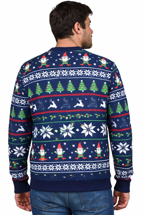Christmas Long Sleeves Sweatshirt Snowman