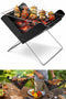 Mini Folding Tabletop Charcoal BBQ – Portable Compact Grill
