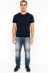 Men’s Slim Fit Faded Blue Denim Jeans – Stylish Casual Wear for Everyday Comfort