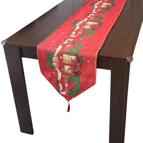 Christmas Table Runner Candle